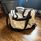 Adidas Defender Small 20l Gray black Duffel Gym Bag Zip Strap 3 Pockets