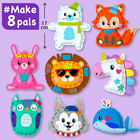 Kids Sewing Kit With Stickers For Beginners Ages 4 8 Unicorn Bunny Projects Safe