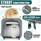Pet Carrier For Large Cats 20 Lbs    Soft Sided Small Dog Travel Carrier Top
