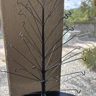 Vtg Antique Victorian Era Style Wire Christma Tree 26  Tall Primitives By Kathy