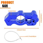 For Most Of Motorcycle Handlebar Grip Lock Anti-theft Throttle Brake Clutch Lock