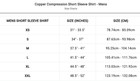 Copper 88 Men s Compression Short Sleeve Shirts