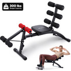 New Merach Ab Trainer Abdominal Workout Bench Exerciser Home Fitness Machine