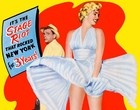 The Seven Year Itch  1955  One Sheet 27 x41  Marilyn Monroe Rare Movie Poster  