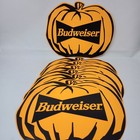 Lot Of 7 Vintage 1992 Halloween Budweiser Halloween Pumpkin Paper Signs 12x10 
