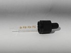 1oz Green  Glass Bottle With  Glass  Dropper 1 Ml Markings Qty Of 12 Child Proof