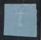 Nova Scotia Pence Issue Sc   1 Red Brown Blue Paper Mph