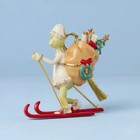 Lenox 2026 Annual Dr Seuss Grinch On Skis Christmas Ornament New 898475