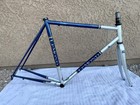 55cm Lemond Zurich Road Bike Frameset Reynolds 853 Steel Blue 700c