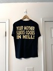 Vintage The Exorcist Your Mother Sucks Cocks In Hell Movie Promo T Shirt