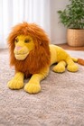 Vintage Caltoy Lion Plush 30    Large Realistic Stuffed Animal Toy Safari Jungle