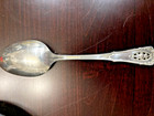 Wallace Rose Point Sterling Silver Serving Spoon 8 1 2   69g 