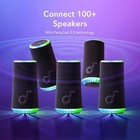Soundcore By Anker Glow Portable Wireless Speaker With Light Show  black 