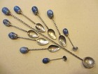 Vtg 925 Sterling Demitasse Spoons  1933 Pecos Stir  Spoon   Salt Spoons Chile