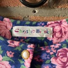 Vintage Christie Brooks Girls Floral Midi Girls Dress Nwt