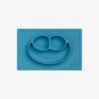 Ezpz Happy Mat Silicone Suction Divided Plate Placemat Baby Toddler New