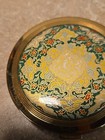 Vintage 1940 s Coty New York Pressed Air Spun Powder Compact Makeup Case