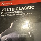 Cobra 29 Ltd Classics Professional Cab Radio Brand New In Box
