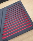 Snap-on Fmwr01br Red Foam Organizer For 13 Piece  7-19mm Combination Wrench Set