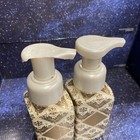 2x Bath   Body Works Winter Gentle Clean Foaming Hand Soap Wash 1damaged Cap
