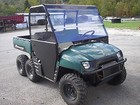 2002-2006  2007  2008 Polaris Ranger 500   700 Folding Windshield 1 4 Thick 