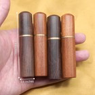 Needle Case Sewing Needle Holder Portable Wooden Embroidery Needle Case Needl   