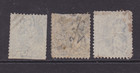 Queensland Superb 1868-78 2d Blue Qv Chalon X3 Used  sf5 17 