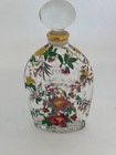 Vintage Laura Ashley No 1 Glass Perfume Bottle Lovey Floral Details Glass Stop