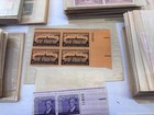 Huge Lot Us 3 Cent Stamp Blocks Plate Blocks Estate Purchase Stored In Glassine
