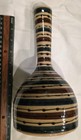 Mcm Japanese Ceramic Vase 9 3 4  High With Decorative Bands