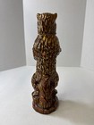 Vintage Ezra Brooks Golden Grizzly Bear Whiskey Decanter - Empty Collectible