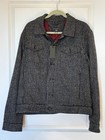  498 Nwt John Varvatos Jacket 48 Gray Men s Evans Trucker Coat Wool Corduroy New