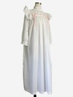 Vintage American Girl Samantha Nightgown Victorian Collectible Ribbon Lace M