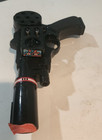 Vintage 1980s Sci-fi Space Laser Blaster Toy Black Retro Electronic Gun