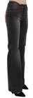 Galliano Jeans Black Washed Mid Waist Flared Denim Casual Pants S  W25 Rrp  500