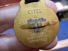 Vintage Post-dispatch Cigar Advertising Pocket Watch Fob Eitel   Casebohm