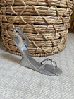 Heavy Metal High Heeled Strap Shoe - Counter Top Display  Right Foot