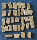 Ancient India Panchala Janapada  Punch Mark Silver Coin 800 Bc 35  For 1 Coin