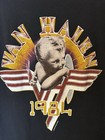 Vintage 1984 Van Halen Smoking Baby Tour Black T-shirt Size Large 