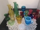 Beautiful Colorful Lot Of Bottles  Vases Different Shapes And Designs