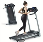 3 25 Hp Folding Treadmill With 15  Auto Incline Running Machine For Home Gym New