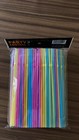 600 Ct Drinking Straws Bendable Flexible Plastic Bendy Straw Neon Color New