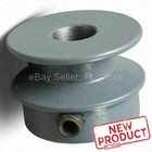 V-belt Motor Pulley 1 2  Bore X 1-3 4  Dia Cast Iron Set Screw Fixed Bore Solid