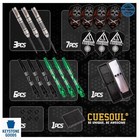 Dart Set Tungsten Steel Tip 24 Grams 90  2ba Shafts Flights Slim Case