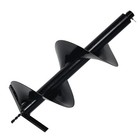 4pcs 63cc Post Hole Digger Epa Gas Earth Powerhead  8  10    12  Auger Bit Set 