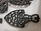 Vtg 1950s Mixed Lot Of 18 Cast Iron Footed Trivets Wilton Kellogg Va Metalcraft