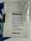 Weight Watchers Ww Black nickel Lifetime Member Weight Loss Charm New  Rare  