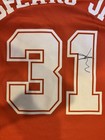 Marcus Spears Jr Signed Texas Longhorns Orange Jersey Auto Exact Proof 