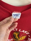 Vintage 1980s Rare 1980s Salt Lake Utah Ihl Golden Eagles Hockey Size Large Usa