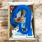 Playful Penguin Race 1983 Vintage Sliding Toy W  Original Box - 100  Complete